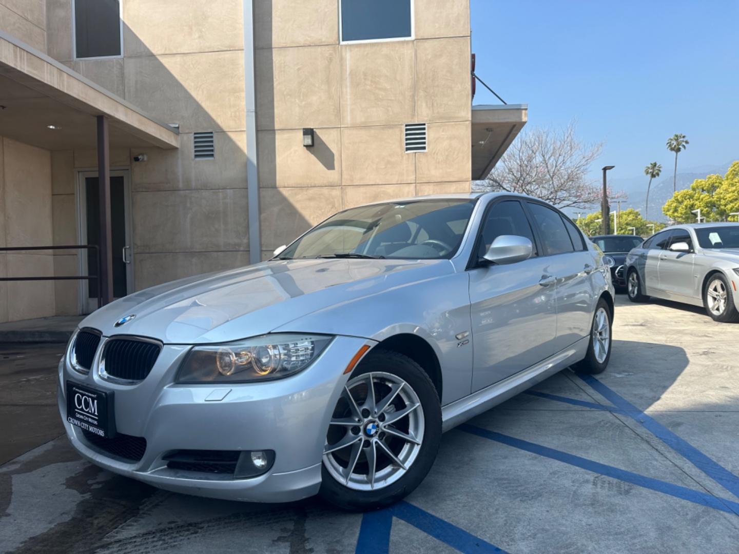 2010 Silver Metallic /Black BMW 3-Series 328i xDrive (WBAPK5C57AA) with an 3.0L L6 DOHC 24V engine, Automatic transmission, located at 30 S. Berkeley Avenue, Pasadena, CA, 91107, (626) 248-7567, 34.145447, -118.109398 - Photo#0